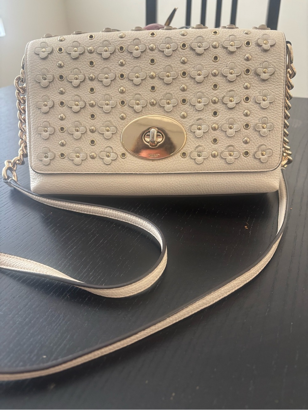Coach Parker Crossbody Bag - Cream